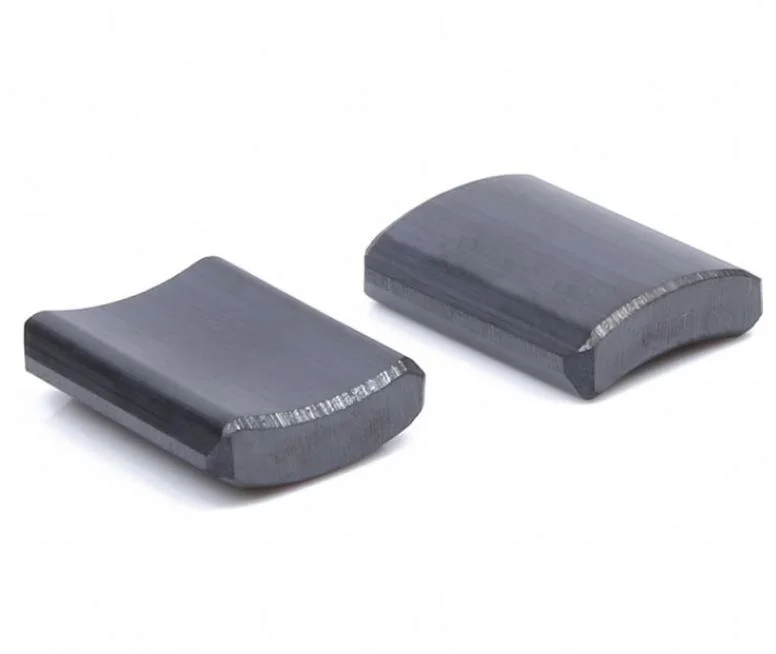 Factory Supply Y30 Arc Ferrite Magnet for Motor