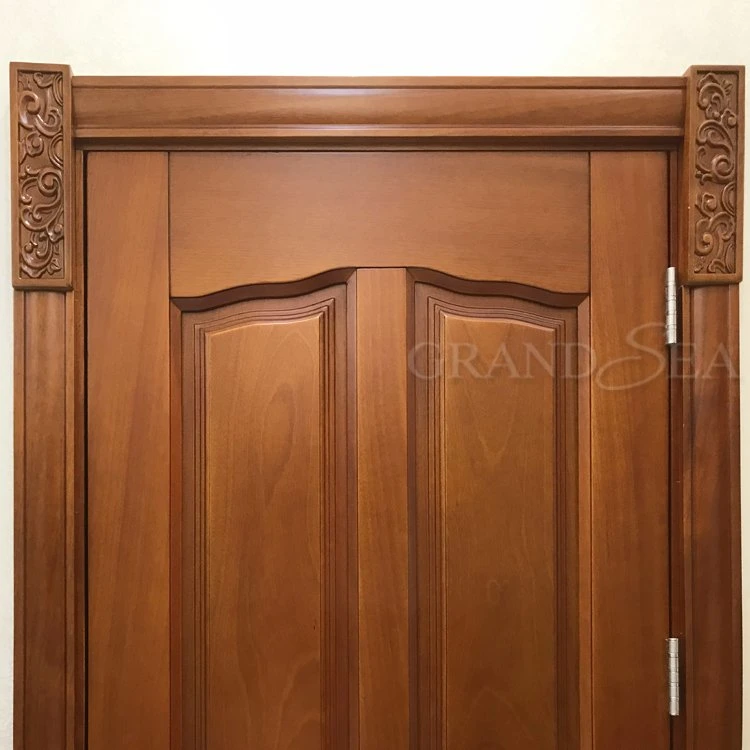 Puerta del armario de madera maciza con Color personalizado estilo Shaker kitchen cabinet de Vietnam Factory