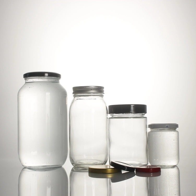 Wholesale 2oz 3oz 4oz 5oz 6oz 7oz Jelly Spice Jam Honey Condiments Jar Food Glass Container
