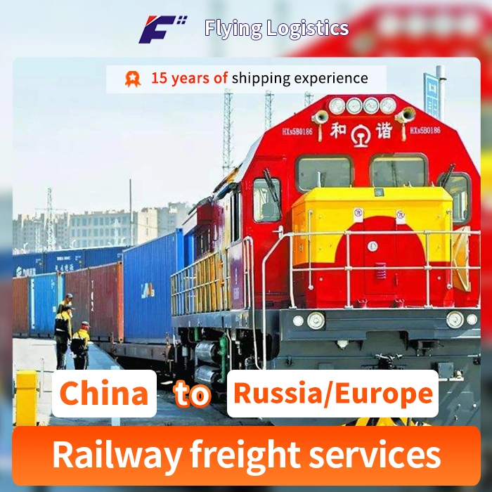 Reliable Shenzhen China Railway Freight Forwarder Transport Train Shipping to Russia Europe