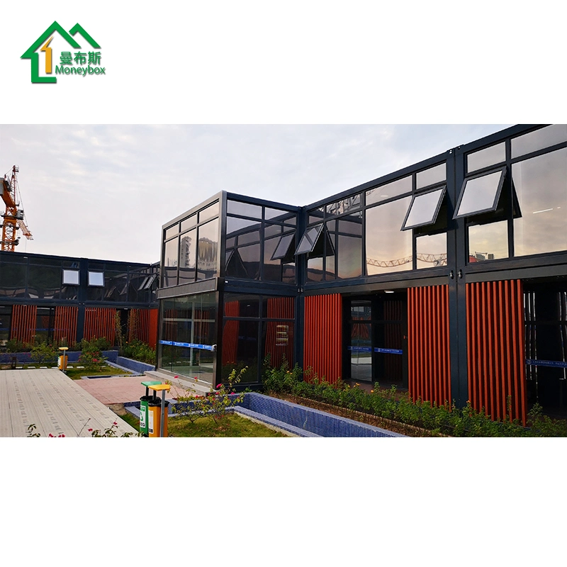 Steel Light Prefabricated Modular Compound Building Container Housing Unit for Sale