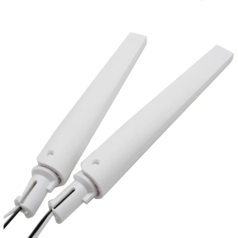 Antena WiFi externa blanca 2,4G&amp;5g de doble frecuencia 2,4G 5dBi 7dBi blanca 1,37 cable de baja pérdida antena de alta ganancia