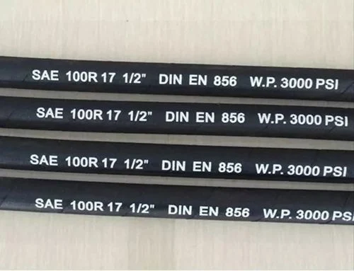 SAE 100 R17 Standard Oil Resistant Synthetic Rubber One or Two High Tensile Steel Wire Braids