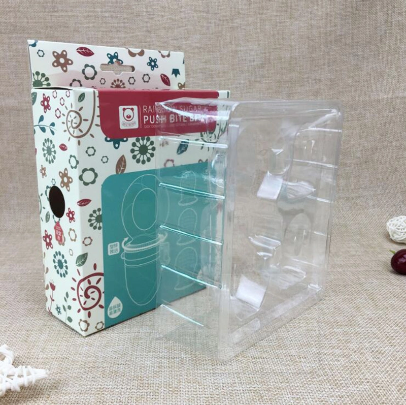 Custom Paper Gift Box Interior Plastic Tray with Packaging Box