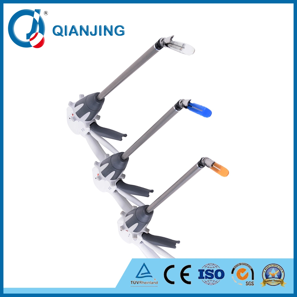 Endoscope Instrument Suture Staple Gun Single Use Laparoscopic Linear Stapler for Colonectomy