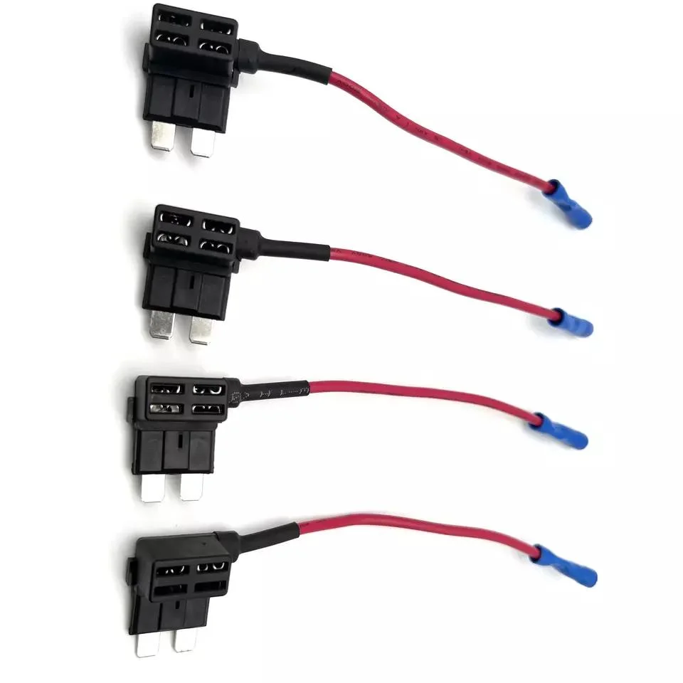 OEM ODM Supply Auto Fuse Waterproof Wiring Harness Mini Blade Fuse Holder Acs ATO Atc Power Socket in Line Fuse Holders Cable Harness Original Factory