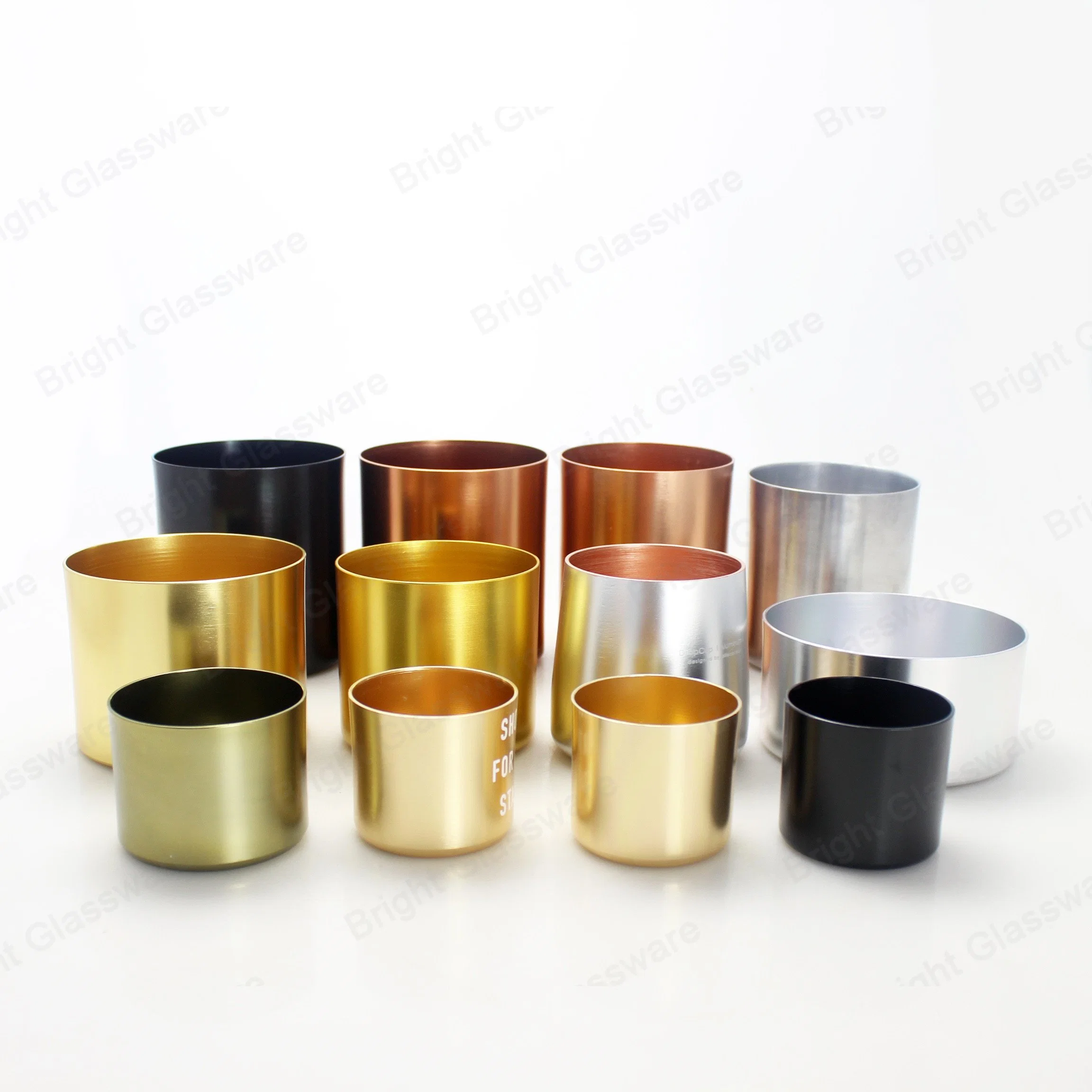 Wholesale/Supplier Custom Candle Jar Aluminum Candlestick Holder