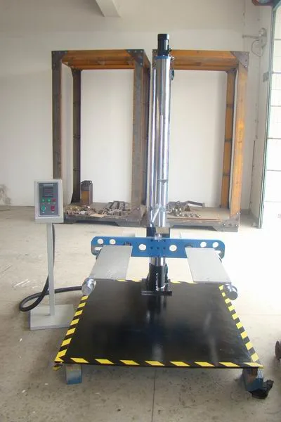 Double Column Automatic Carton Free Drop Testing Machine