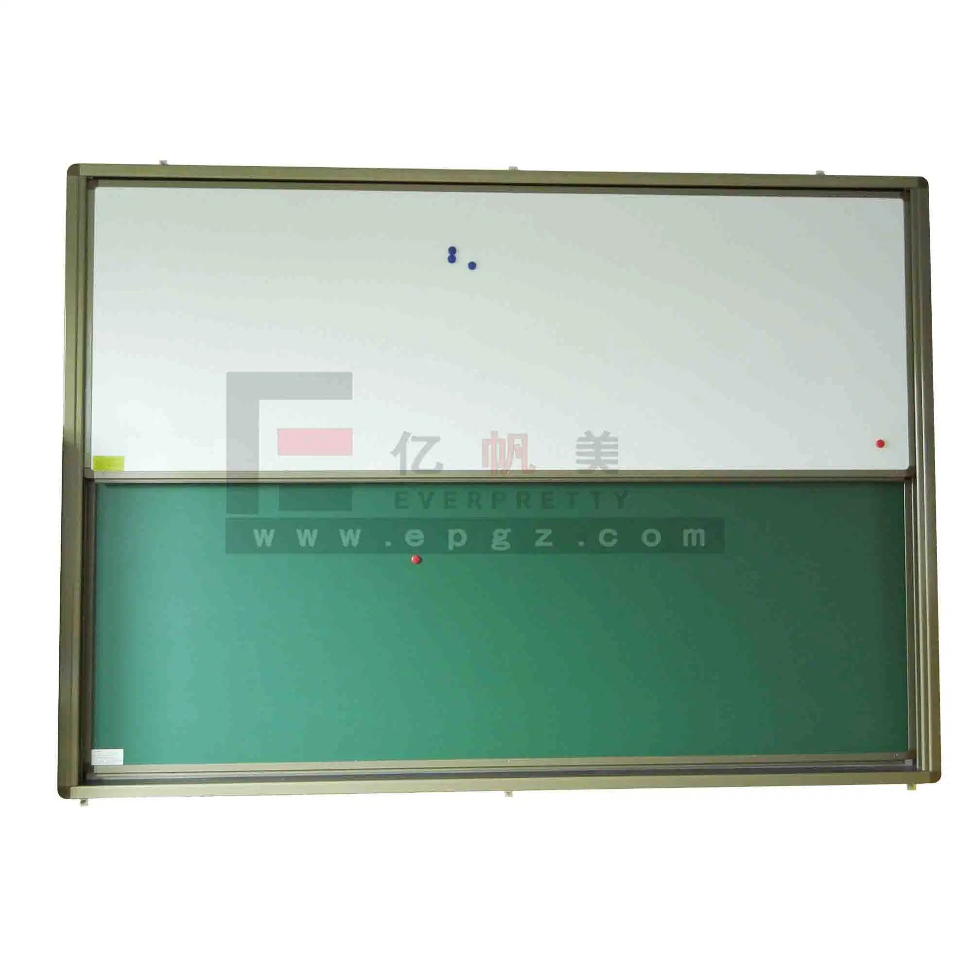 Wall Mounted Enamel School Classroom Whiteboard with Mark Pen Writing Gt-75 2000*1000mm Size