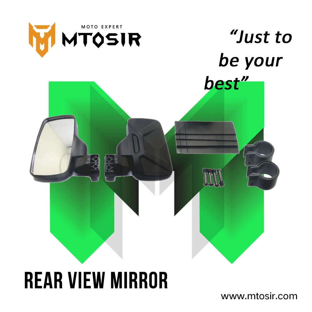 UTV Rear View Mirrors High Quality Side Mirrors with Brackets Motorcycle Parts