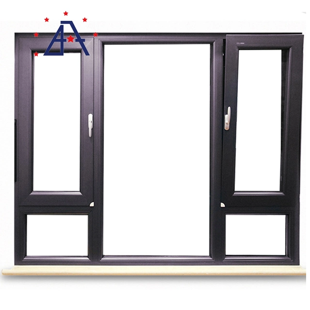 Waterproof Aluminium Modern Casement Window for Building Project