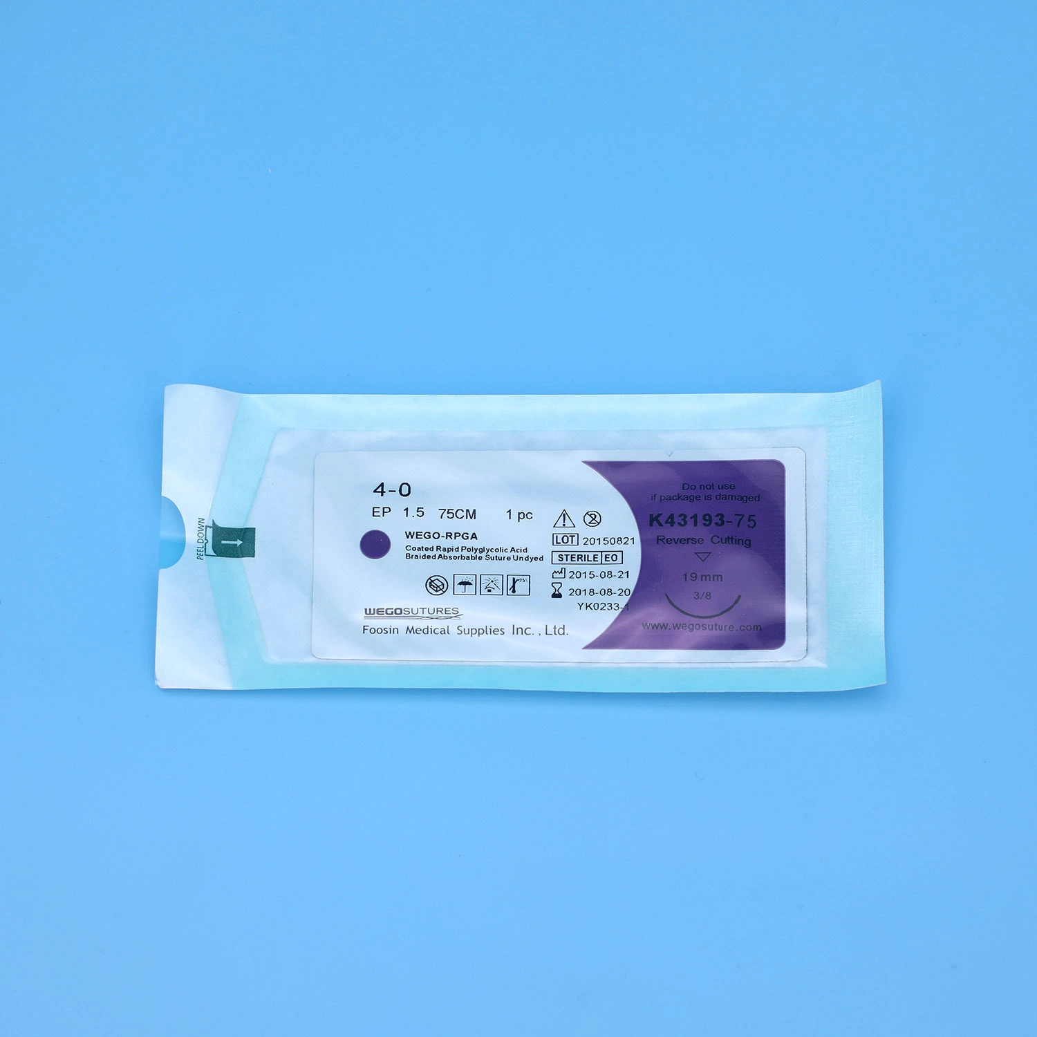 Wego Undyed PGA Rapid Surgical Suture Products