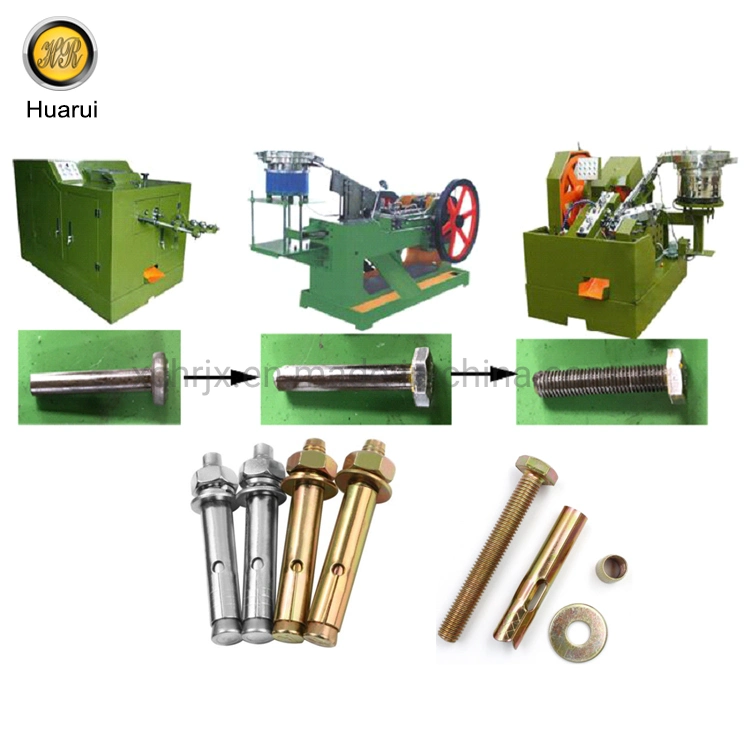 Boulon de tension automatique, vis et écrou de la machine faisant des machines, à filetage par roulage, le froid la position de la machine de la machine