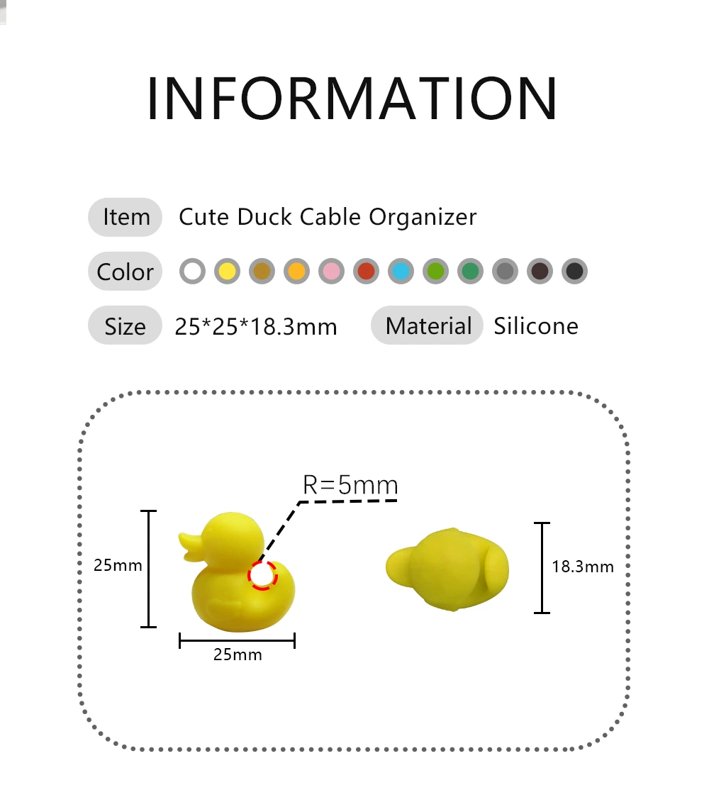 Factory Bulk Selling Mobile Phone Accessories Cute Animal Shape USB Data Cable Protector, V8 Micro Type C Cable Decoration