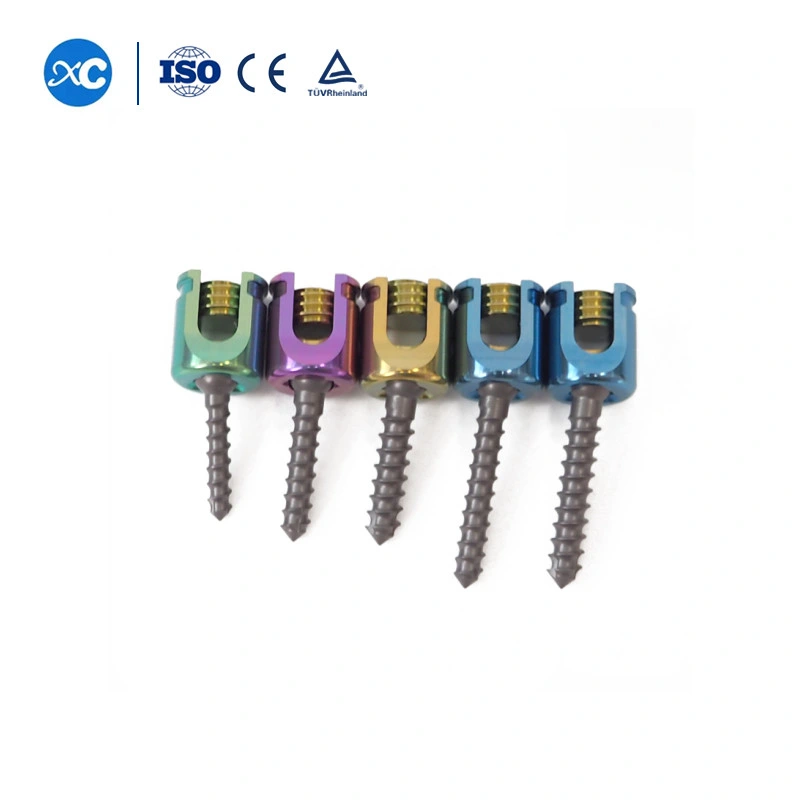 Veterinary Orthopaedic Surgical Spine Pedicle Screw Medical Equipment for Spinal Implants Fixation System