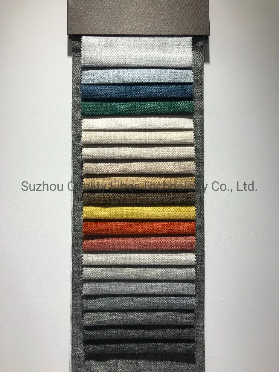 Stock Linen Sofa/Chair/Curtain Fabric for Home Textile