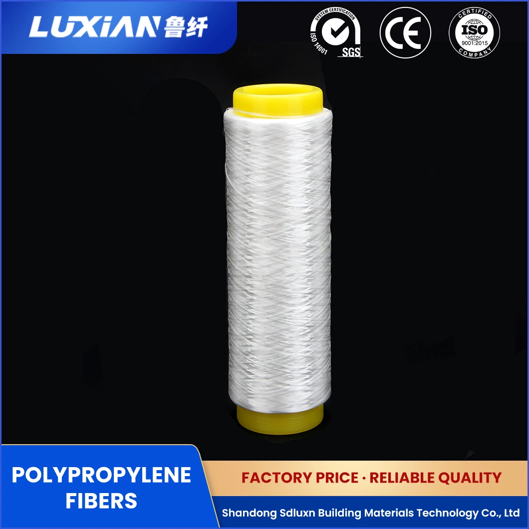 Sdluxn Dura Fibre polypropylène Lxbk personnalisé modifié la fibre de polypropylène renforcé de fibre de carbone de la Chine de mortier de fabricant de fibres de polypropylène synthétique