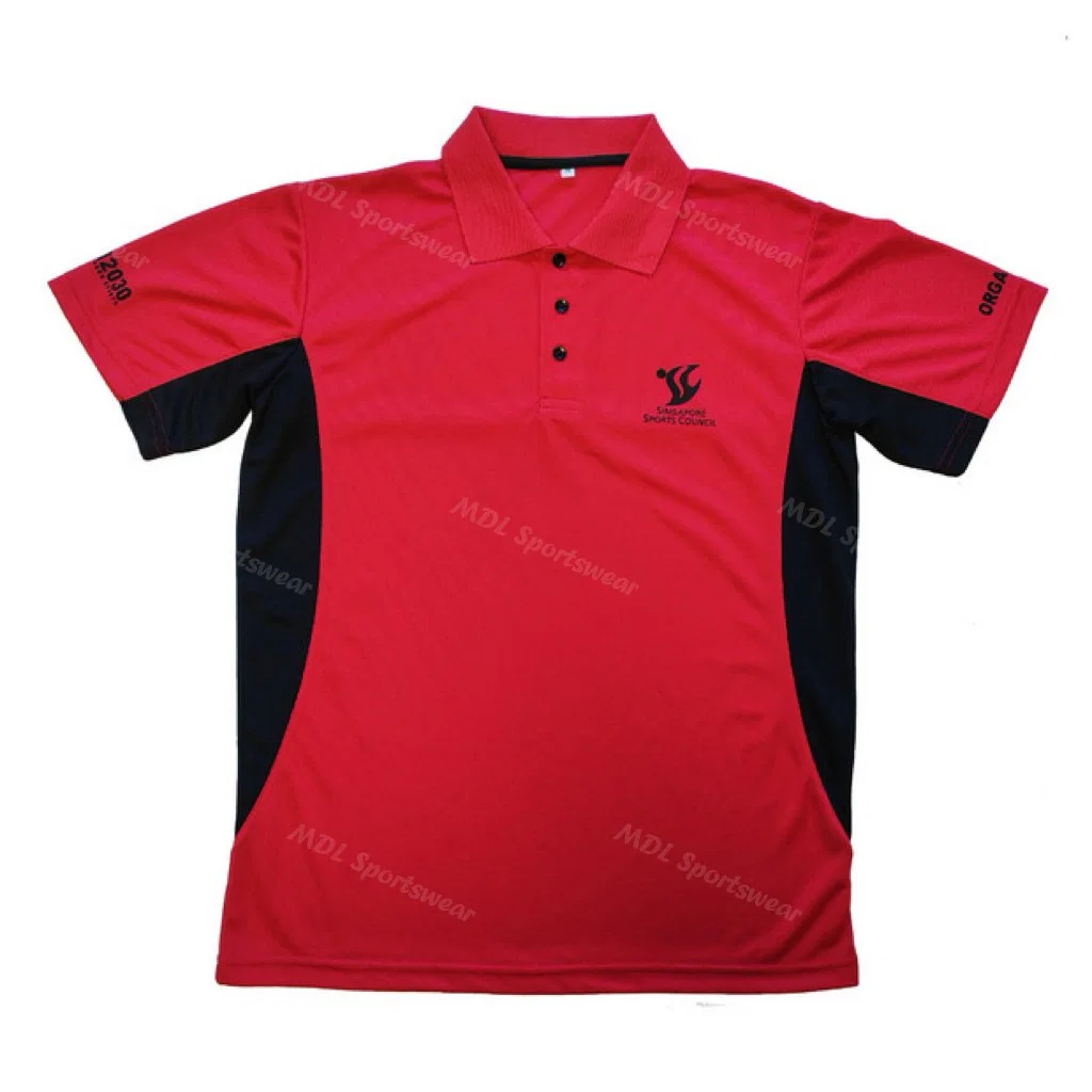 Customized Printing and Embroidery Sublimation Logo Cotton Polyester Uniform Polo Shirts