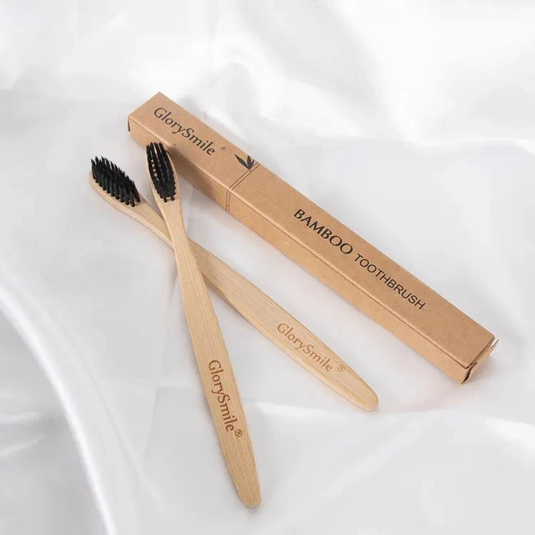 Utilisation d'accueil Frais de voyage utilisé les soins personnels 1PC Pack brosse à dents de bambou de charbon de bois