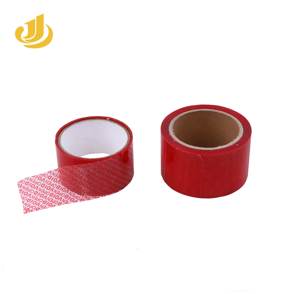 Pet Self Adhesive Company Logo Printed Packing Waterproof Void Seal Tape