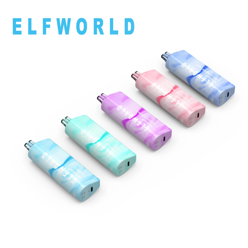 Elfworld Mc8500 Multi-Fruit Flavor Mesh Coil 16ml Ejuice Tornado Elf Wholesale/Supplier Vape Disposable/Chargeable