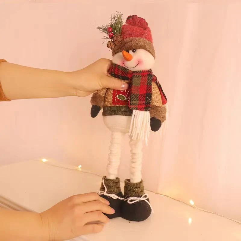 Brindes Promocionais Santa Claus suportará o Natal Boneco de brinquedos de pelúcia Elk Bonecas Decoração de Natal Dons Banheira venda brinquedos de pelúcia