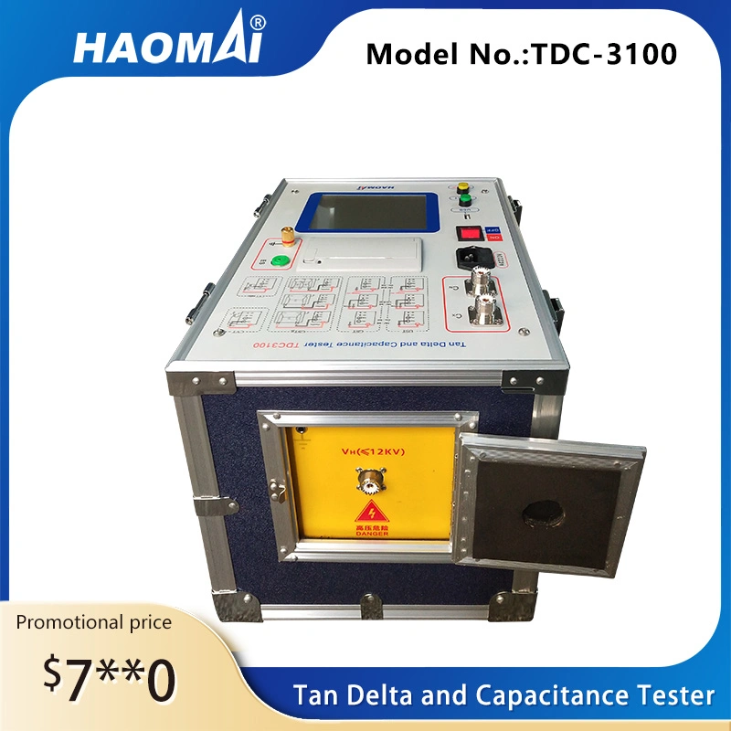 Prueba de factor de potencia tan Delta del transformador estándar IEC