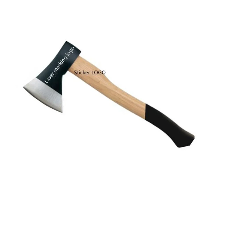 Hand Tool Multi-Purpose Hatchet Broad Felling Working Axe Ax with Wood Handle