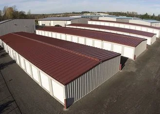 Modern Metal Roof in Europe Prefabricated Portal Steel Frame Warehouse