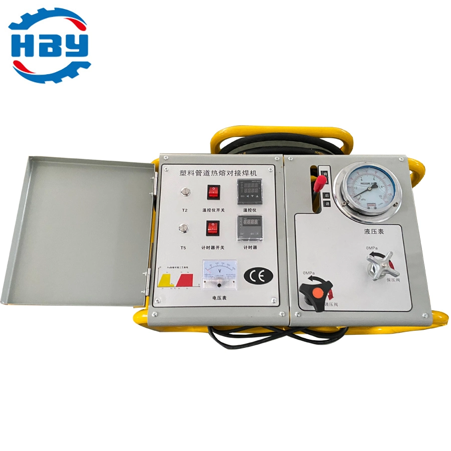 Economical 63mm PE Pipe Semi-Automatic Fusion Butt Welding Machine China Manufacturer