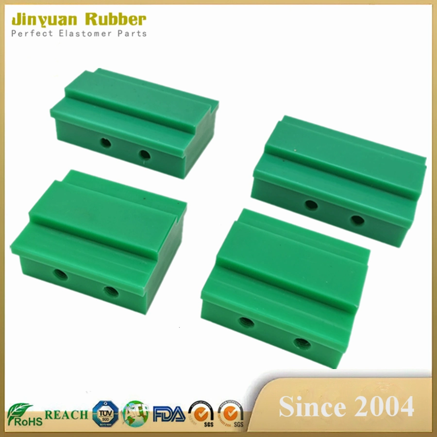 Wear-Resisting PA PA6 PA66 Green Chain Guide Track Rail