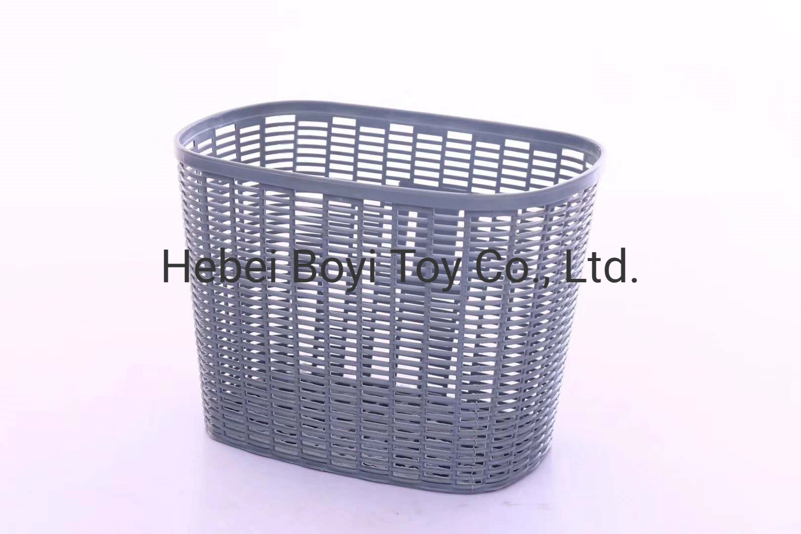 Bicycle PVC Basket with Full Set Spares Bike Plastic Basket