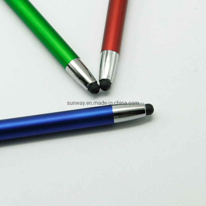 Pen Factory Wholesale/Supplier Office Custom Screen Stylus Plastic Logo Ball Pen