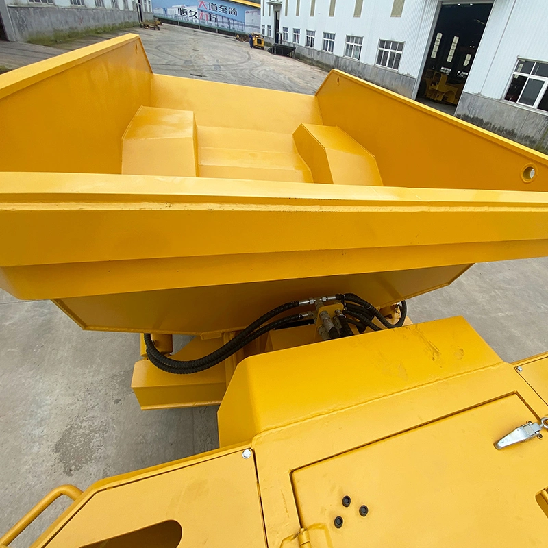 UK-20 Underground Mining Low Profile Dump Truck With Durable Tyres