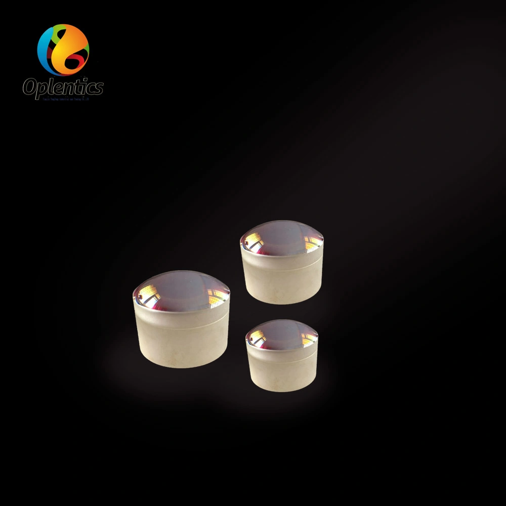 Optical Glass Fused Silica Convex-Concave Positive Meniscus Achromatic Spherical Lens