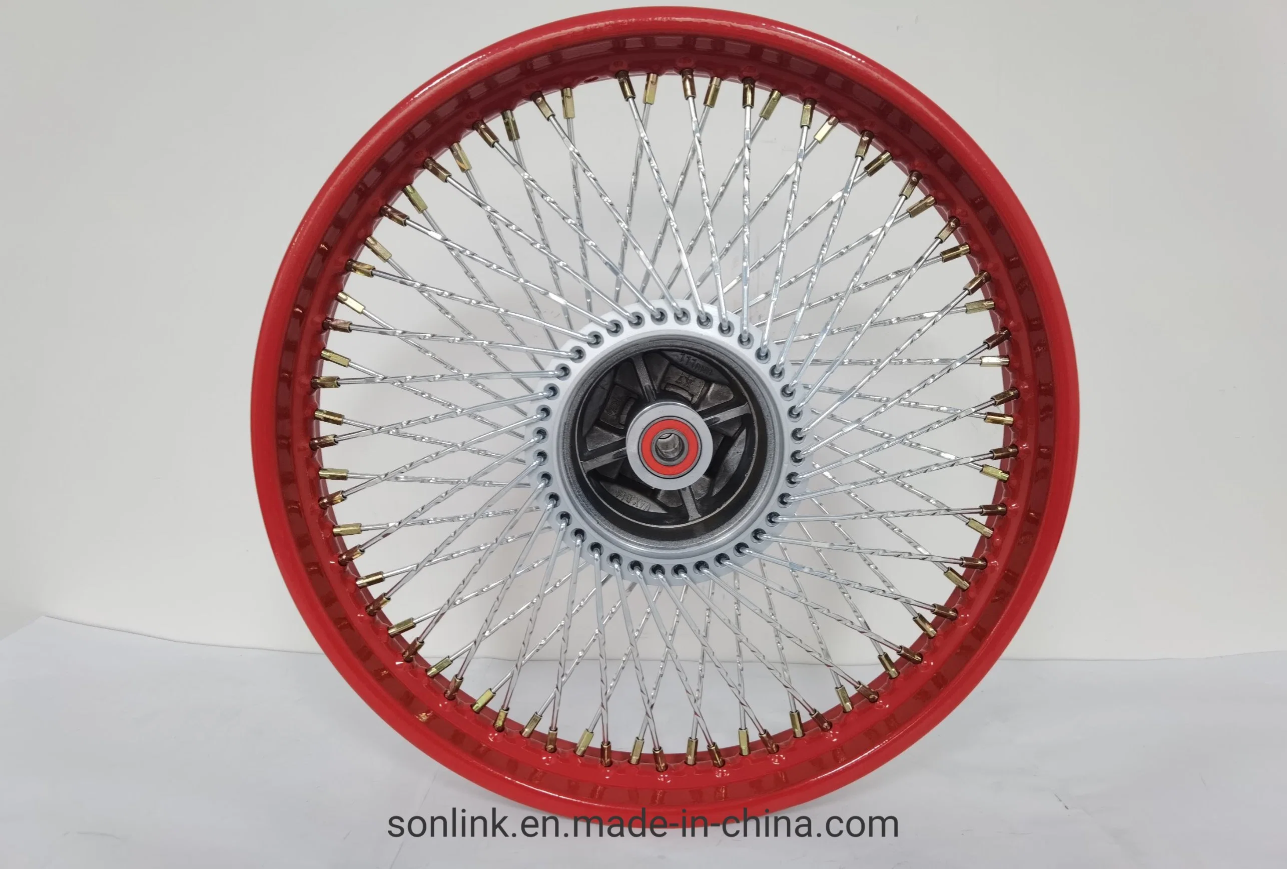 Cg125 Motorcycle Spare Parts Motorcycle Rear Aluminum Alloy Wheel Spoke Rim Drum Brake 1.6*17inch