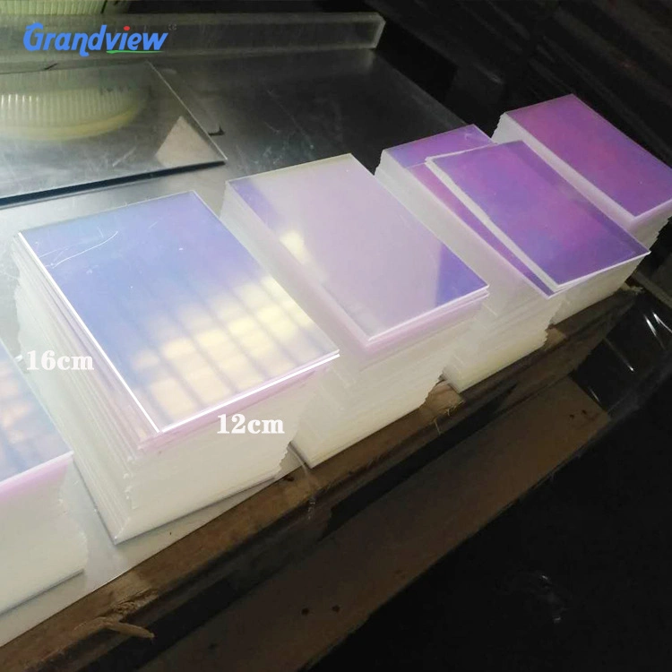 3mm Double Sided Acrylic Sheet PMMA Iridescent Board Plexiglass Colorful Rainbow Acrylic Sheet Iridescent Acrylic Window Display