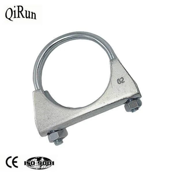 Galvanized Exhaust Pipe Fixing Clamp U-Shape Fittings