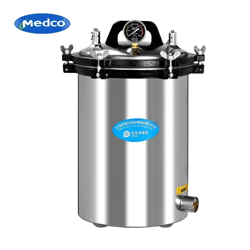 High quality/High cost performance  Portable Type Stainless Laboratory Equipments Autoclave Pressure Steam Sterilization Machine