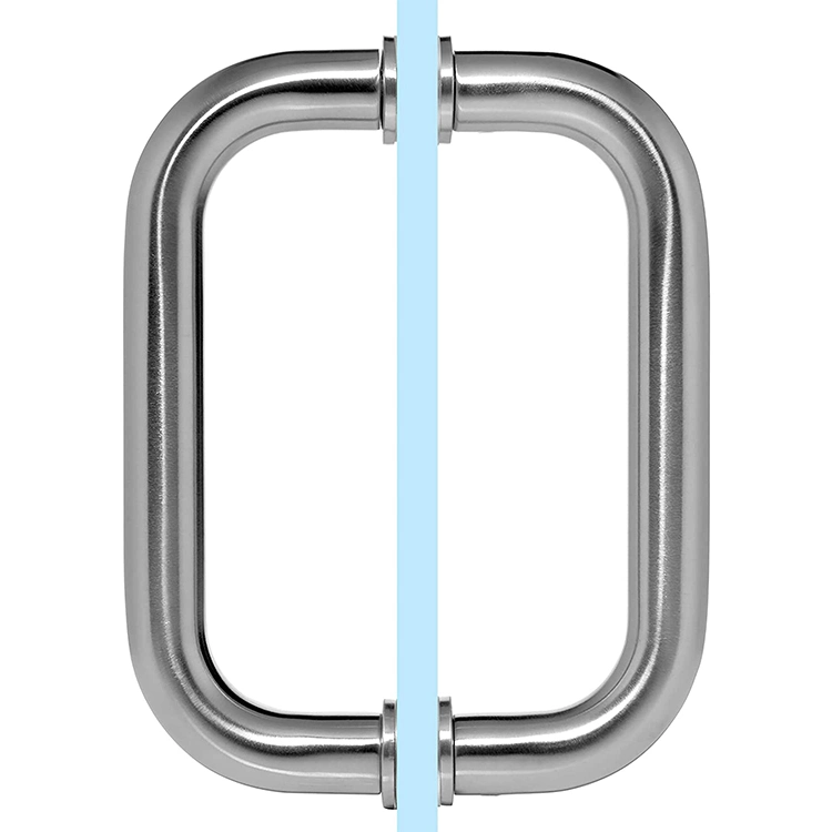 Commercial Door Pulls Offset D Shaped Pull