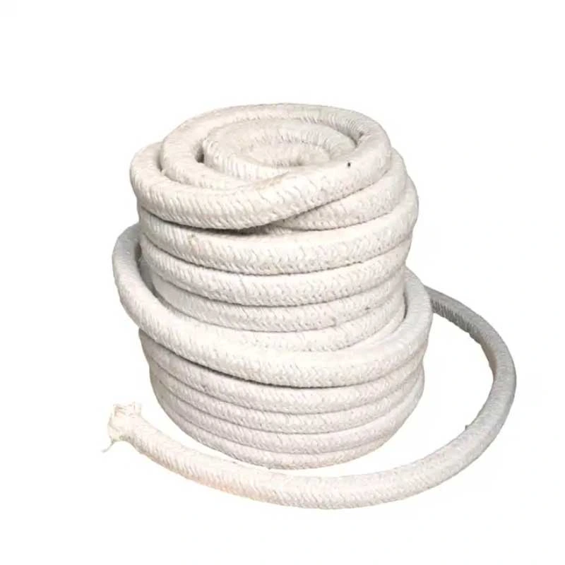 Made in China Heat Insulation Mineral Ceramic Fiber Sealing Fireproof Woven Textile Ropes