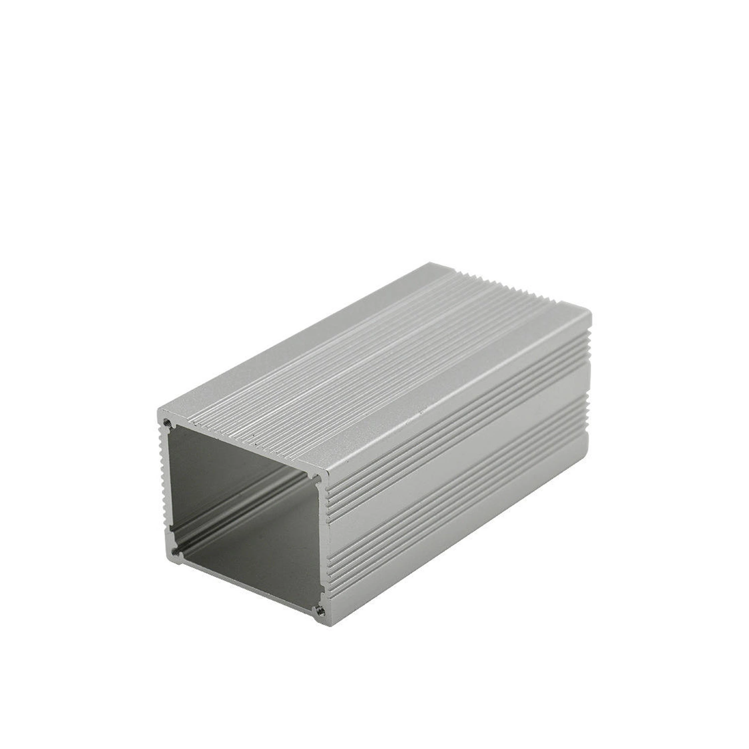 1455K1201b K Metal Enclosure, 1455 Series, Extruded with Metal End Panels, Small, Extruded Aluminium, 43 mm