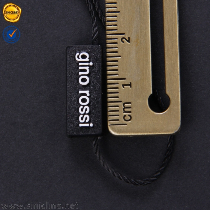 Sinicline Grabado personalizado de alta calidad Logotipo estampado Sealtag plástico
