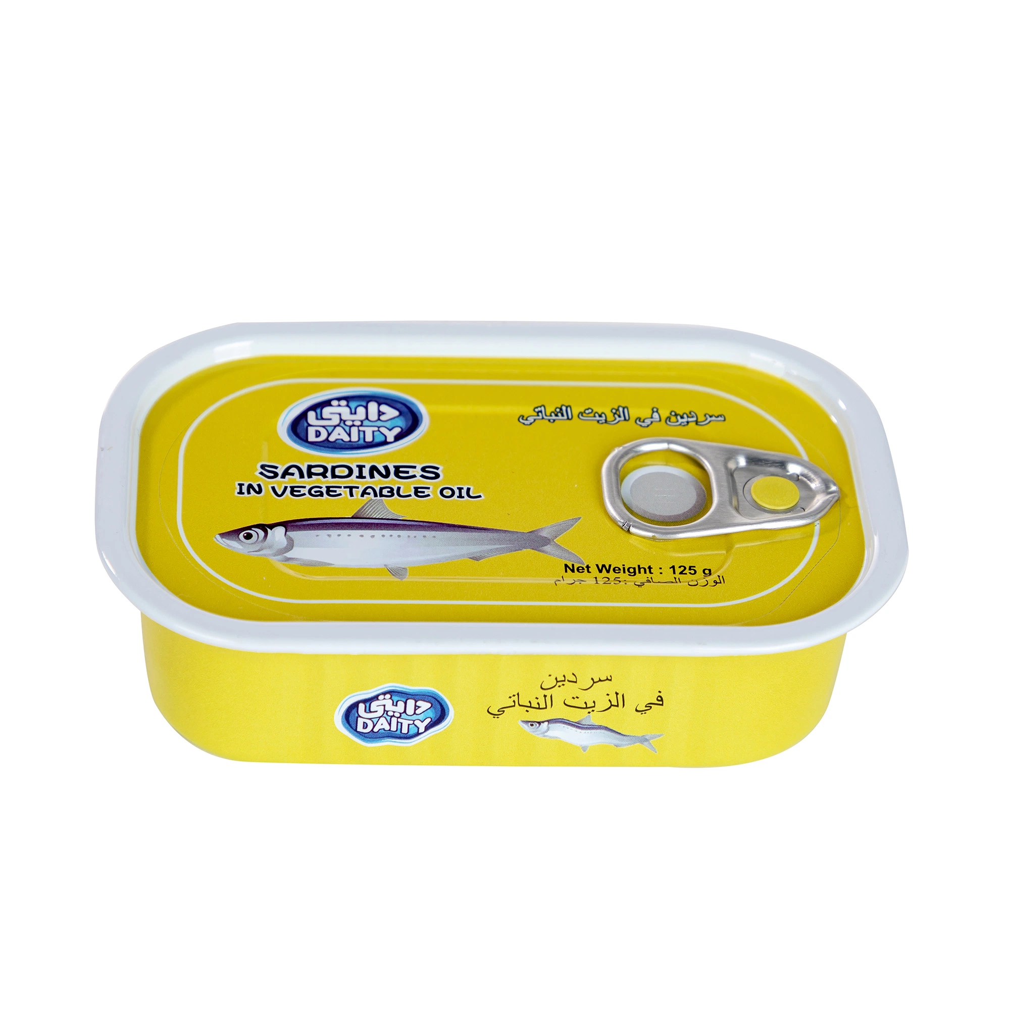 Wholesale/Supplier Food Grade Oval Canned Fish Tin Cans for Food Canning