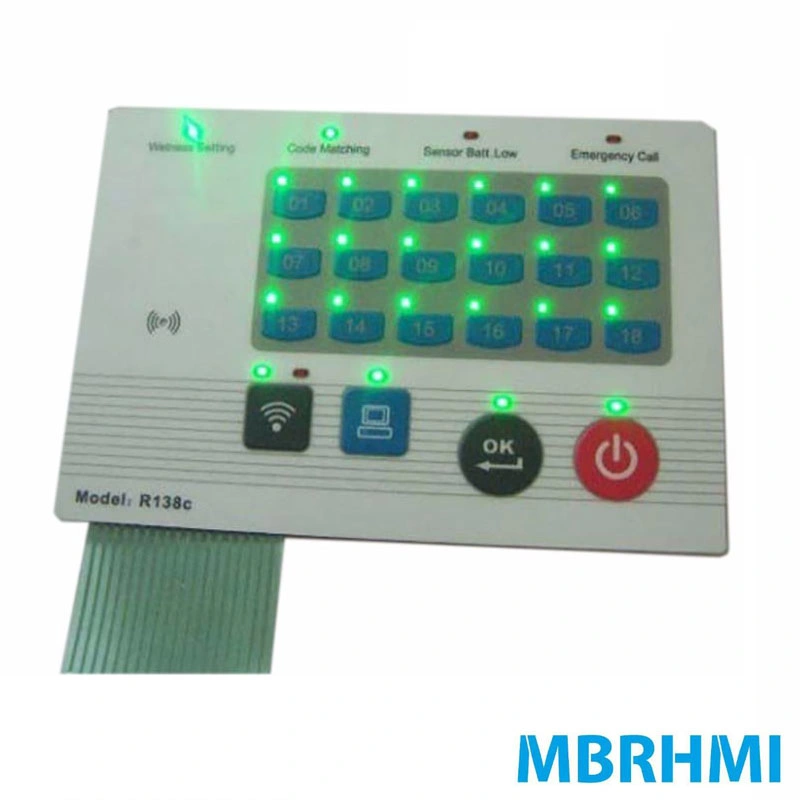 Electric Remote Access Control Numeric Membrane Switch Keypad