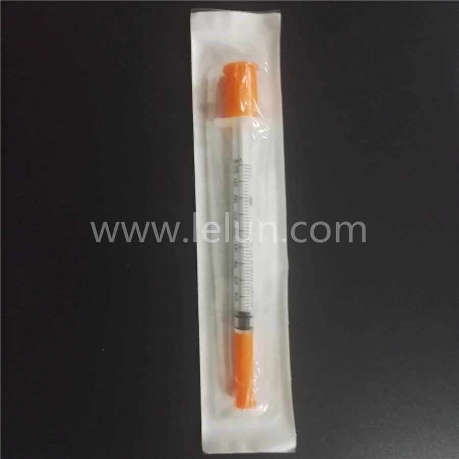 0.3ml/0.5ml/1ml Medical Disposable Insulin Syringe