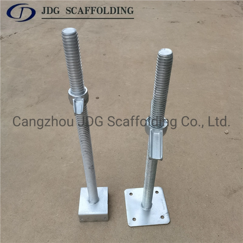 Scaffold Telescopic Stand Support Solid U Jack Base Screw Jack for Formwork Construction