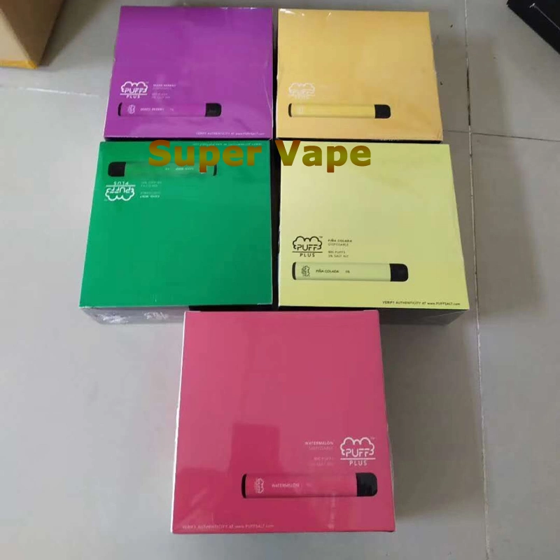 Wholesale/Supplier Price vapes 36 Flavors Puff Plus Disposable/Chargeable Vape Pen