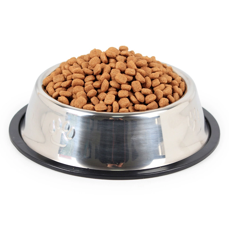 Pet Supply Durable Portable Pet Feeding Bowls Stainless Steel Dog Bowl