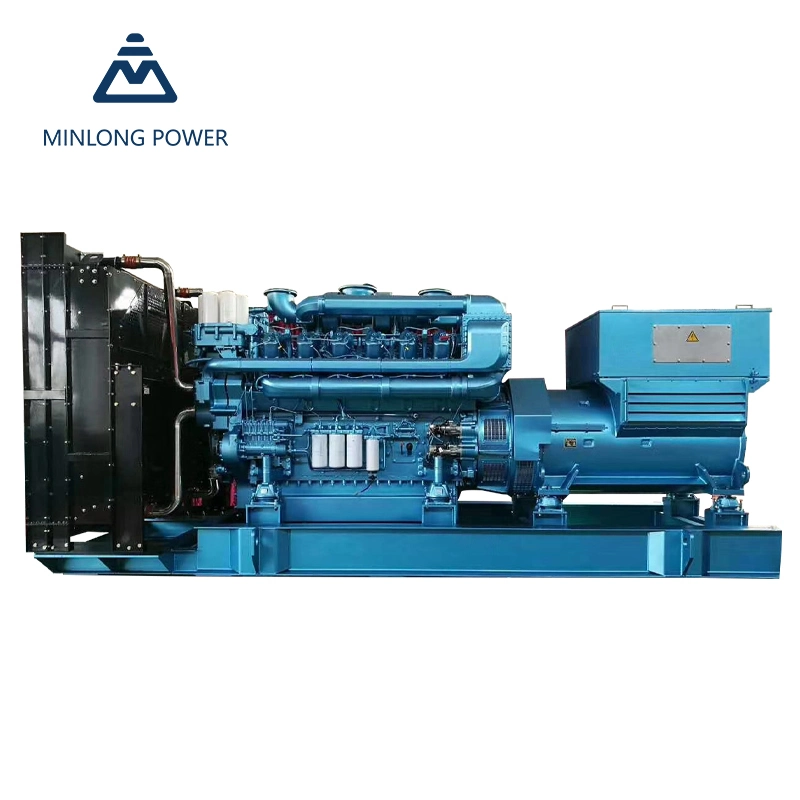 High quality/High cost performance  12m33D960A1bg Baudouin Gas Engine 720kw Gas Generator Natural Gas Power Generator